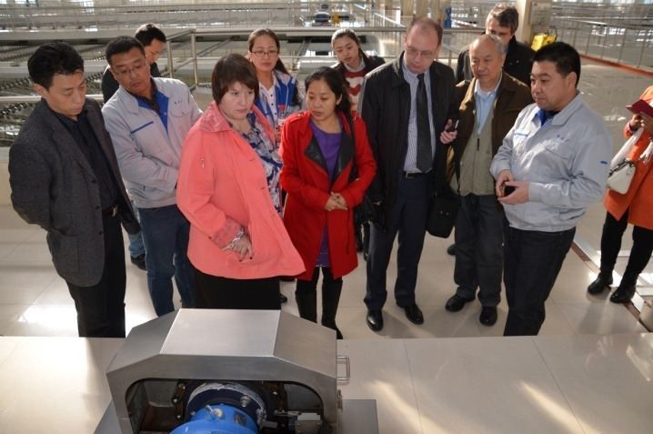 俄罗斯圣彼得堡pa捕鱼官方网站专家访问平房净水厂