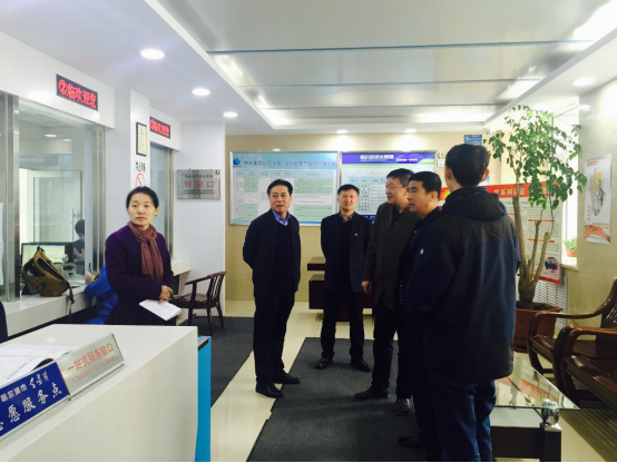 创城办第三督导组走访集团公司窗口单位