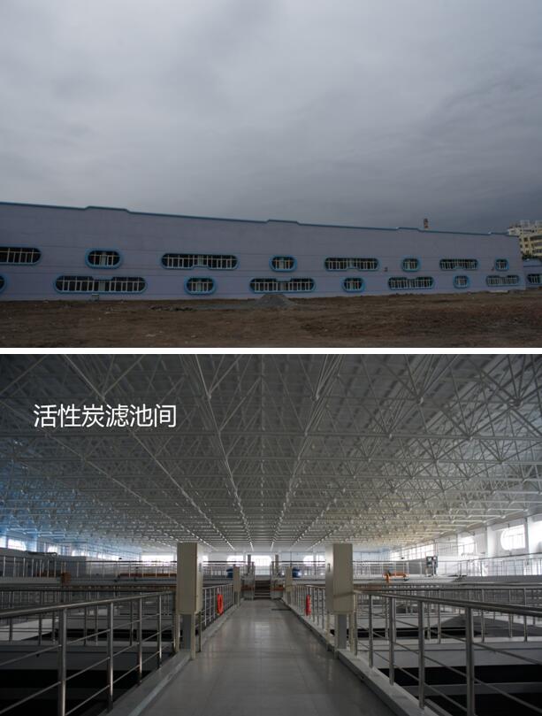 拟公示一水源、二水源、三水厂工程原貌和建设后新貌相关图片