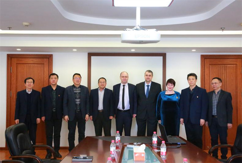 俄罗斯圣彼得堡供排水公司来哈进行技术交流