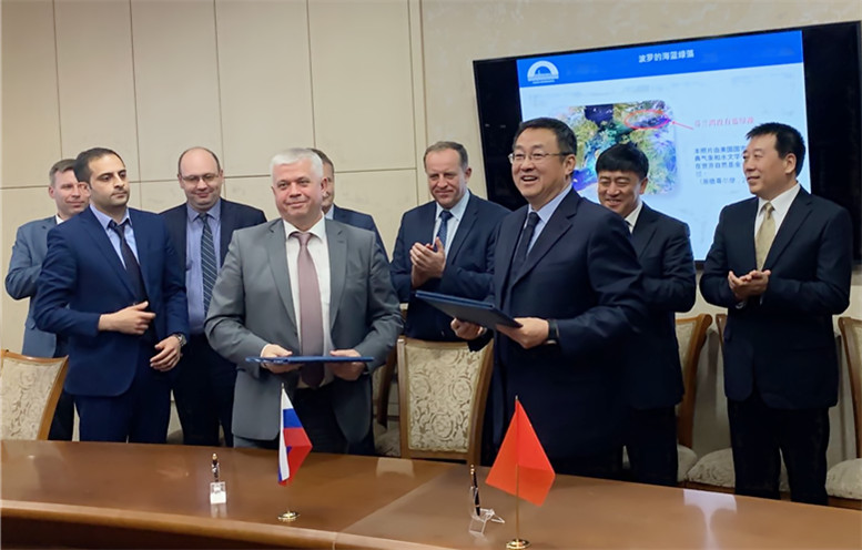 集团公司总经理刘晗一行陪同市政府考察团赴俄罗斯圣彼得堡供排水公司开展交流