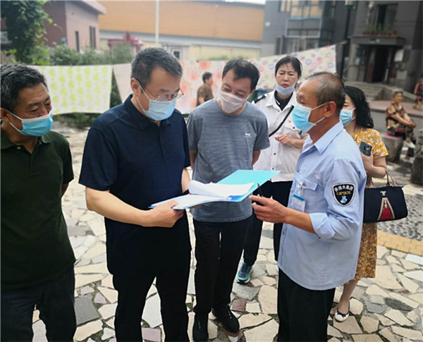 集团公司领导在特殊节日对复转军人开展现场慰问和工作指导