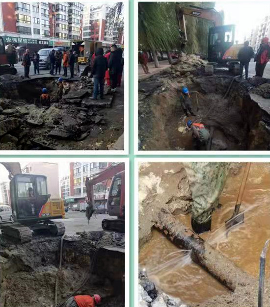 平房供水分公司加速排查漏水点  确保百姓出行不受影响